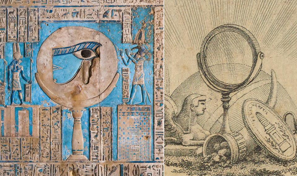 Imhotep Polymath Architect Mathematician Physician Magnifying Glass Thoth